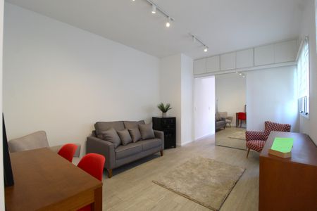 Sala/Cozinha de apartamento para alugar com 1 quarto, 47m² em Vila Olímpia, São Paulo
