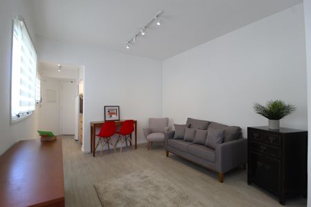 Sala/Cozinha de apartamento para alugar com 1 quarto, 47m² em Vila Olímpia, São Paulo