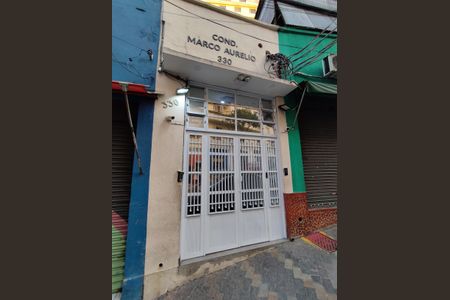 Studio à venda com 28m², 1 quarto e sem vagaFachada do Prédio