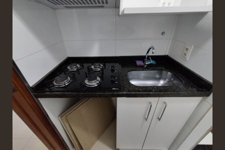 Studio à venda com 28m², 1 quarto e sem vagaCozinha 