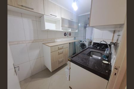 Cozinha de apartamento para alugar com 2 quartos, 42m² em Vila Nova Curuca, São Paulo