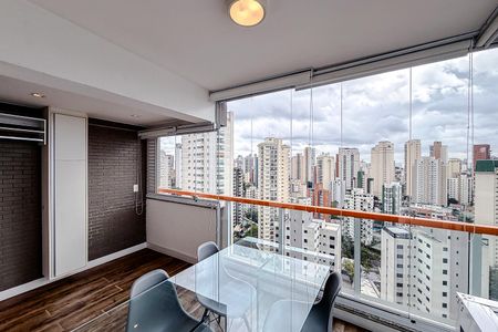 Varanda da Sala de kitnet/studio para alugar com 1 quarto, 50m² em Jardim Vila Mariana, São Paulo