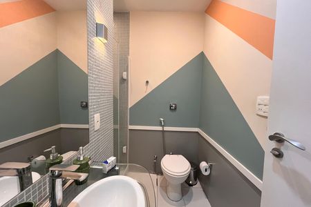 Apartamento para alugar com 100m², 2 quartos e sem vaga Apartamento para alugar com 100m², 2 quartos e sem vagaBanheiro Social