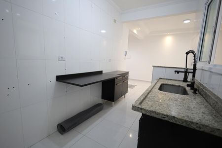 Cozinha de apartamento para alugar com 2 quartos, 56m² em Vila Bela Vista, Santo André