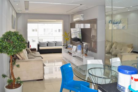 Sala de apartamento à venda com 2 quartos, 70m² em Parque São Jorge, São Paulo