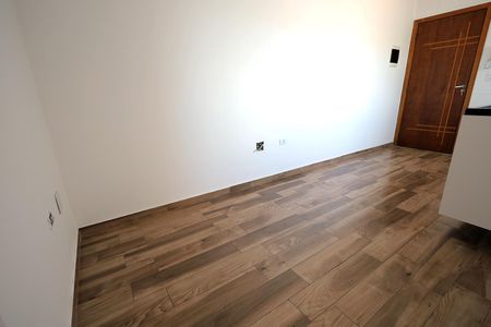 Sala / Cozinha de apartamento para alugar com 2 quartos, 76m² em Vila Scarpelli, Santo André