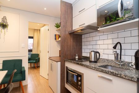 Apartamento à venda com 26m², 1 quarto e sem vaga Apartamento à venda com 26m², 1 quarto e sem vagaCozinha