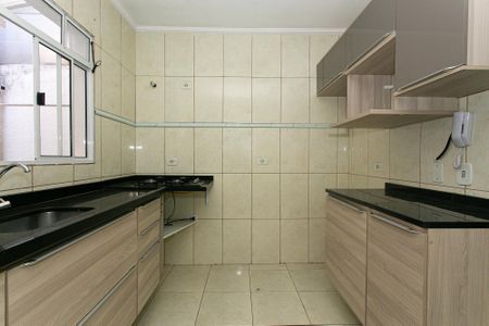 Cozinha de casa de condomínio à venda com 2 quartos, 45m² em Vila Esperança, São Paulo