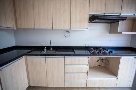 Cozinha de apartamento para alugar com 2 quartos, 53m² em Parque da Fonte, São José dos Pinhais