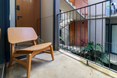 Varanda de apartamento para alugar com 1 quarto, 36m² em Brooklin Paulista, São Paulo