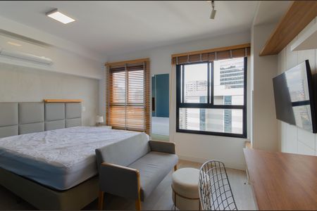Sala/Quarto de kitnet/studio para alugar com 1 quarto, 25m² em Liberdade, São Paulo