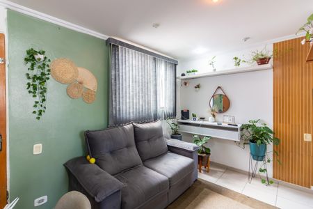 Sala de apartamento à venda com 2 quartos, 47m² em Vila Yolanda, Osasco