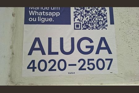 Placa instalada de apartamento para alugar com 1 quarto, 30m² em Centro, Salvador