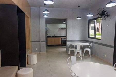 Apartamento à venda com 34m², 1 quarto e sem vaga Apartamento à venda com 34m², 1 quarto e sem vagaÁrea comum - Salão de festas