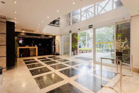 Apartamento para alugar com 30m², 1 quarto e 1 vagaHall social