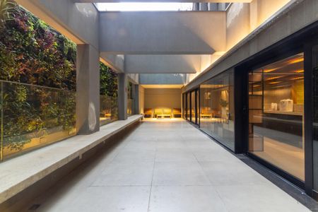 Apartamento para alugar com 29m², 1 quarto e sem vagaÁrea comum - Salão de festas