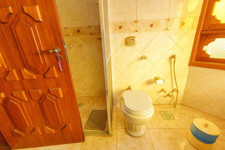 Casa para alugar com 345m², 3 quartos e 4 vagasBanheiro da Suíte 1