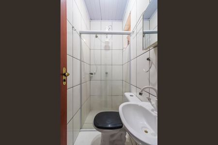 Banheiro de kitnet/studio para alugar com 1 quarto, 37m² em Jardim Graziela, Barueri