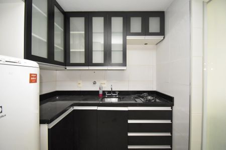 Cozinha de apartamento para alugar com 1 quarto, 45m² em Jardim Paulista, São Paulo