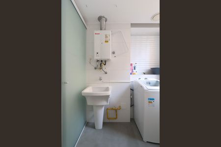 Área de Serviço de apartamento para alugar com 1 quarto, 45m² em Jardim Paulista, São Paulo
