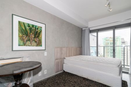 Studio de kitnet/studio para alugar com 1 quarto, 26m² em Indianópolis, São Paulo