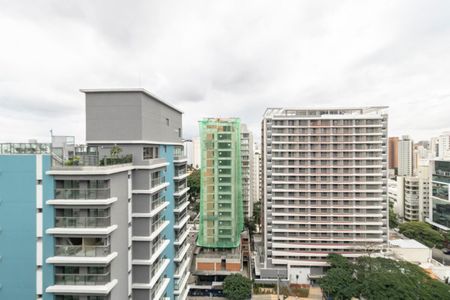 Studio para alugar com 26m², 1 quarto e 1 vagaVista da Varanda do Studio