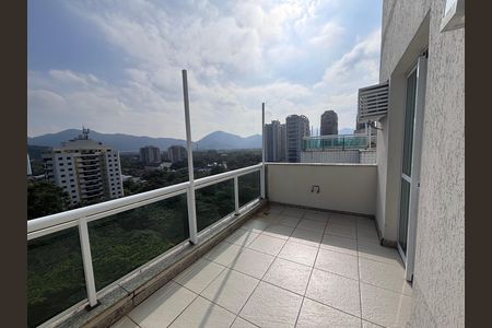 Apartamento à venda com 155m², 3 quartos e 2 vagasVaranda do quarto