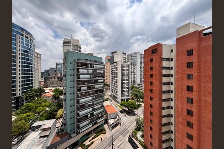 Vista de apartamento à venda com 2 quartos, 95m² em Vila Olímpia, São Paulo