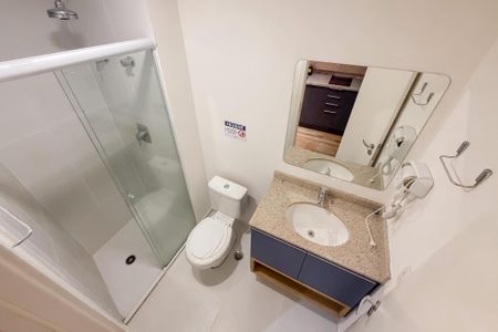 Studio para alugar com 22m², 1 quarto e sem vaga Studio para alugar com 22m², 1 quarto e sem vagaBanheiro