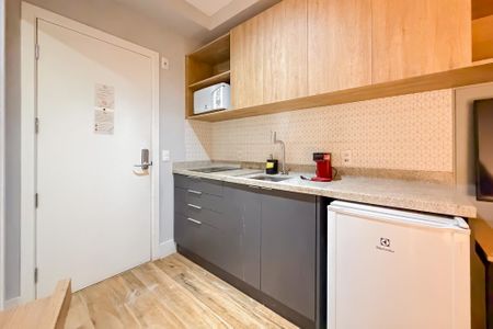 Studio para alugar com 22m², 1 quarto e sem vaga Studio para alugar com 22m², 1 quarto e sem vagaStudio - Cozinha
