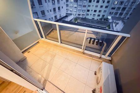 Studio para alugar com 22m², 1 quarto e sem vaga Studio para alugar com 22m², 1 quarto e sem vagaStudio - Varanda