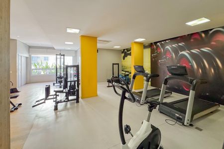 Studio para alugar com 22m², 1 quarto e sem vaga Studio para alugar com 22m², 1 quarto e sem vagaAcademia