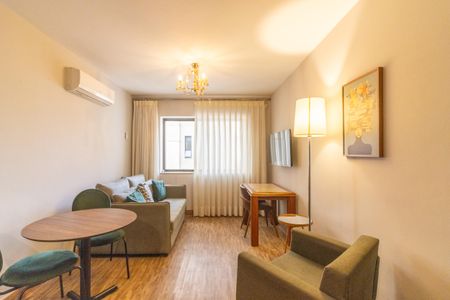 Apartamento para alugar com 42m², 1 quarto e 1 vaga Apartamento para alugar com 42m², 1 quarto e 1 vagaSala