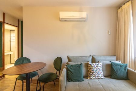 Apartamento para alugar com 42m², 1 quarto e 1 vaga Apartamento para alugar com 42m², 1 quarto e 1 vagaSala