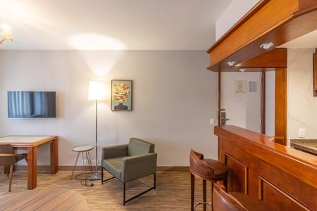 Apartamento para alugar com 42m², 1 quarto e 1 vaga Apartamento para alugar com 42m², 1 quarto e 1 vagaSala