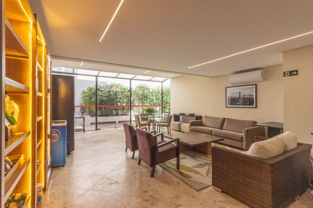 Apartamento para alugar com 42m², 1 quarto e 1 vaga Apartamento para alugar com 42m², 1 quarto e 1 vagaHall Social
