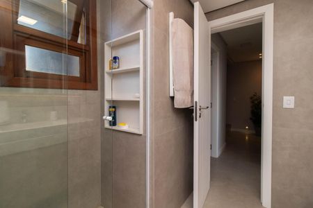 Casa de condomínio à venda com 214m², 3 quartos e 2 vagasBanheiro Social