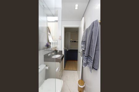 Apartamento à venda com 63m², 1 quarto e 1 vagaBanheiro da Suíte