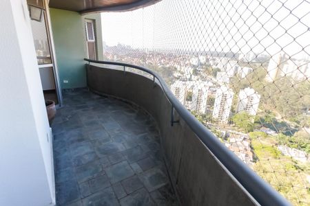 Varanda da Sala de apartamento para alugar com 3 quartos, 117m² em Jardim Ampliação, São Paulo