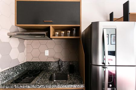 Studio para alugar com 20m², 1 quarto e sem vagaCozinha