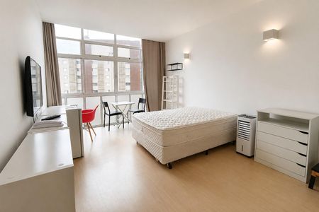 Dormitório de kitnet/studio para alugar com 1 quarto, 26m² em República, São Paulo
