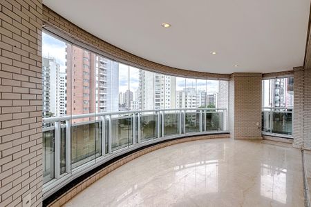 Varanda da Sala de apartamento para alugar com 4 quartos, 298m² em Jardim Analia Franco, São Paulo