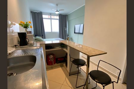 Studio à venda com 35m², 1 quarto e sem vagaCozinha