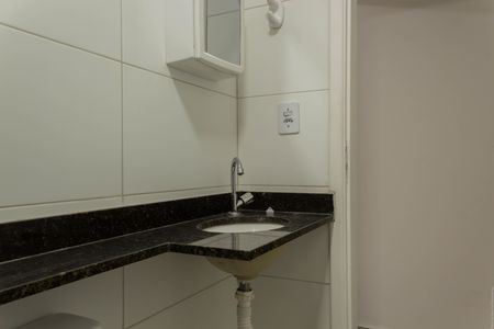 Banheiro de apartamento para alugar com 1 quarto, 36m² em Taboão, São Bernardo do Campo