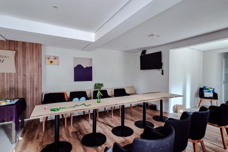 Apartamento para alugar com 29m², 1 quarto e sem vagaÁrea comum - Salão de festas