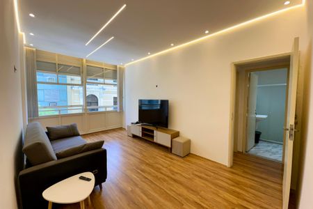 Sala de apartamento para alugar com 1 quarto, 60m² em Flamengo, Rio de Janeiro