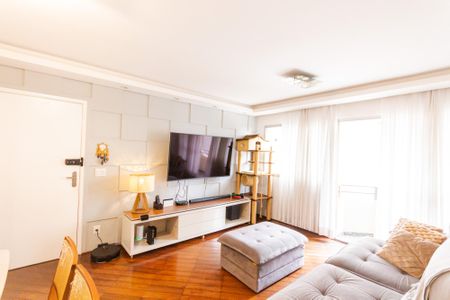 Sala de apartamento à venda com 3 quartos, 106m² em Campestre, Santo André