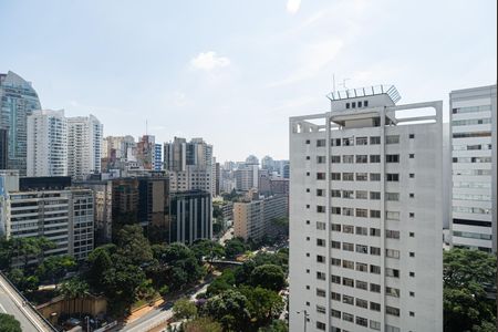 Vista da Varanda da Sala de apartamento para alugar com 1 quarto, 40m² em Bela Vista, São Paulo