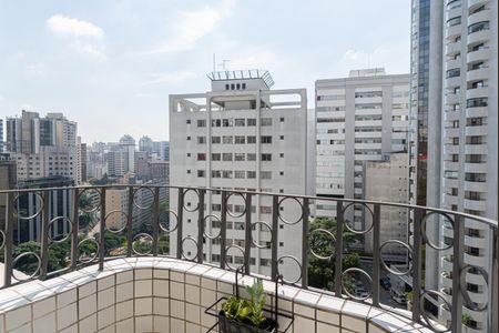 Varanda da Sala de apartamento para alugar com 1 quarto, 40m² em Bela Vista, São Paulo