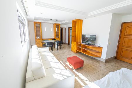 Sala de apartamento para alugar com 4 quartos, 225m² em Santa Rosa, Belo Horizonte